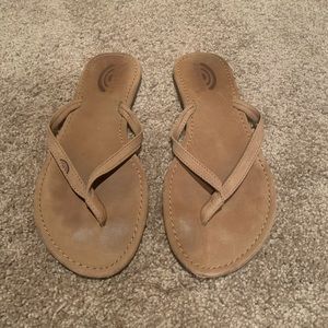 Rainbow Flip-flops Size 7